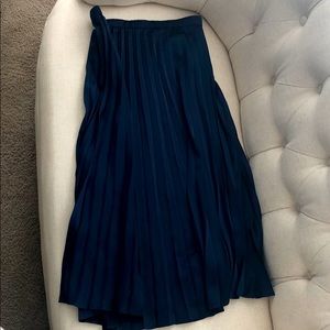 J.Crew pleated midi skirt